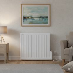 Oliegevulde Elektrische Radiator 1000W – Wifi Thermostaat – IP44 Badkamer – Energiezuinig & Stil